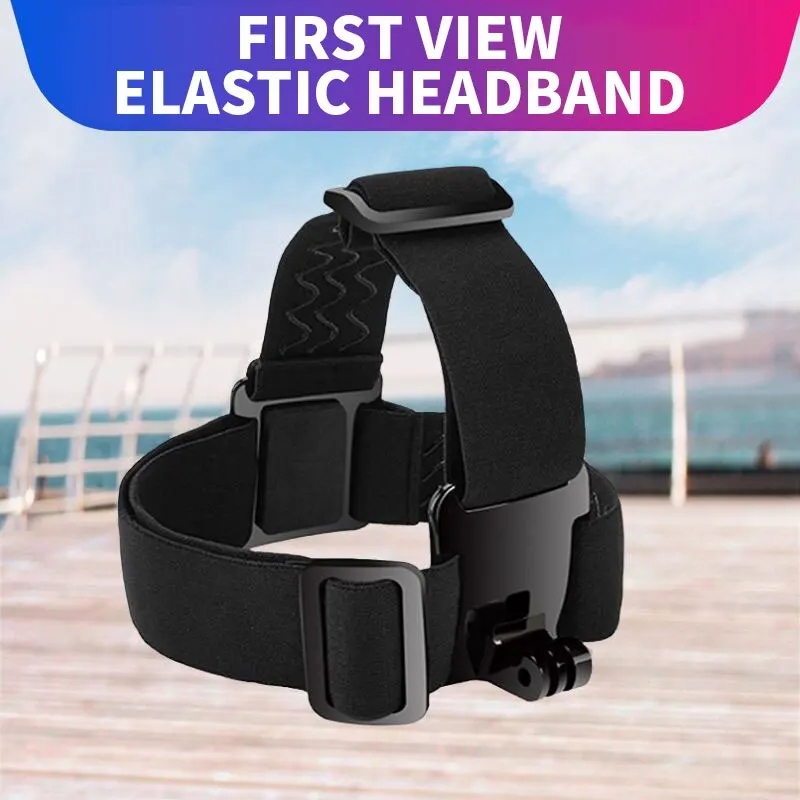 Sports Camera Headband Suitable For Hero9/8/7/5/3 With Ant Anti Slip Three Rubber Headband Sports Camera Accessories