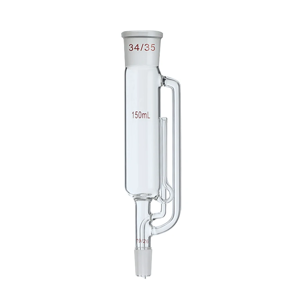 Conjunto Extrator Soxhlet de Três Peças, Extrator de Gordura Serpentina, Instrumento Experiência Química, Demonstração Ensino, 60ml-1000ml