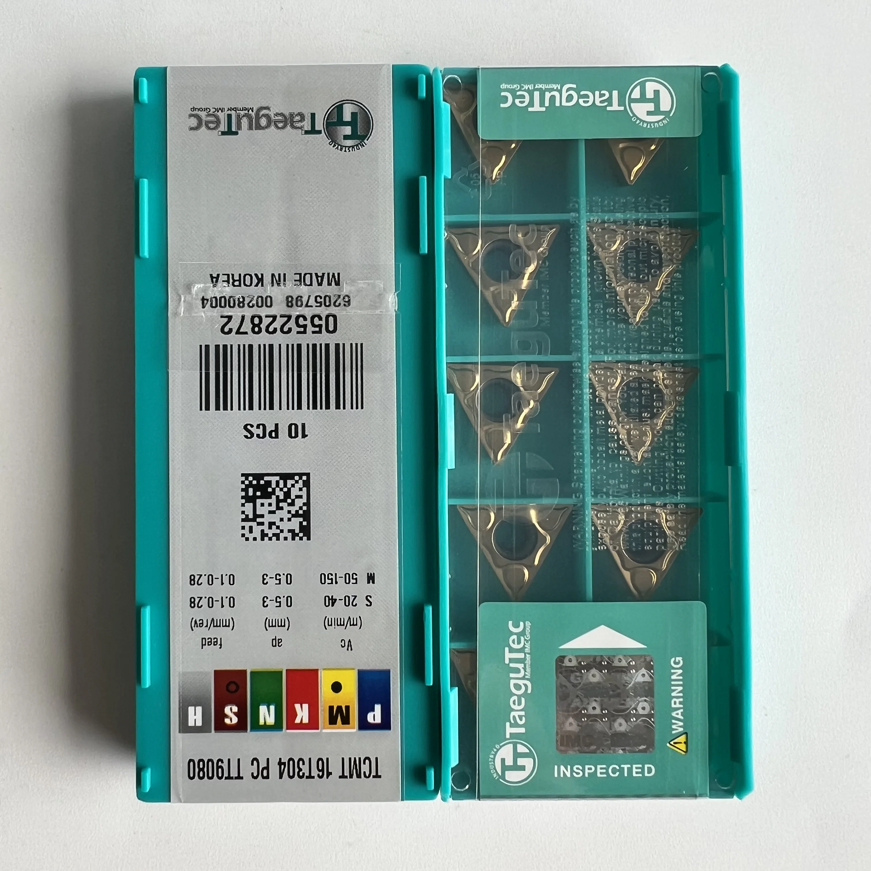 

Carbide inserts for lathe TCMT16T304PC TT9080 CT3000