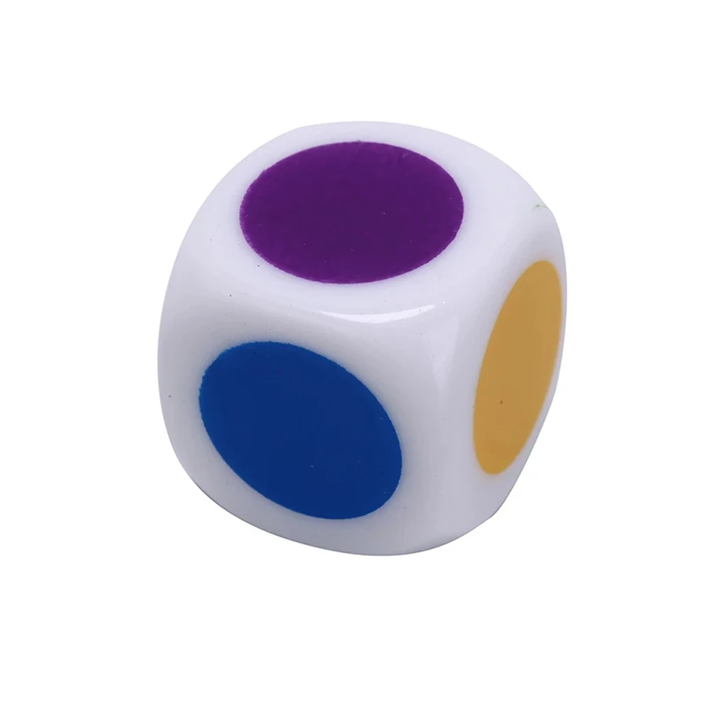 for Kids Party Puzzle Game 16 mm 5Pcs/Lot Table Games White Color Dices Cube Dice Six Sided