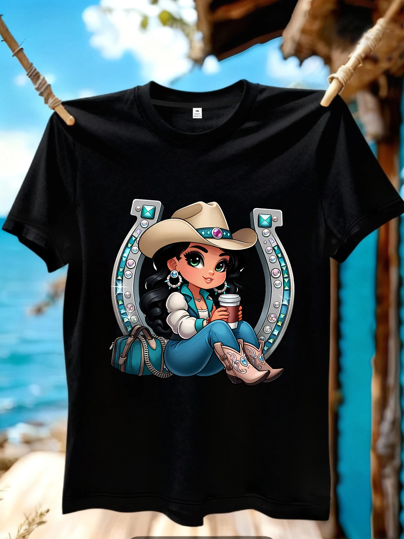 

【JYDX121】Женская футболка с круглым вырезом и модным принтом, больших размеров, летняя повседневная уличная модная женская футболка с коротким рукавом в стиле Джокер