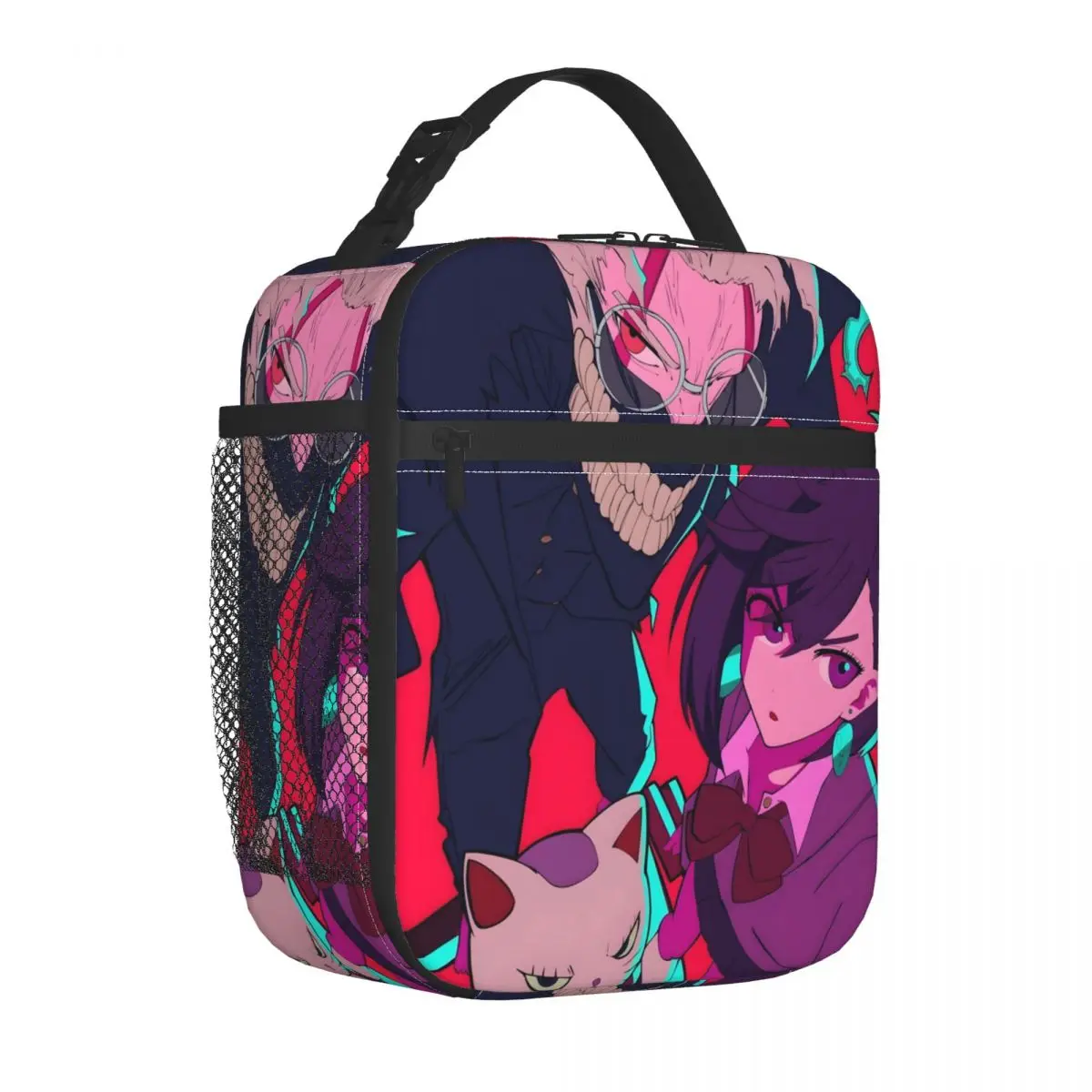 sacola-de-almoco-isolada-dandadan-anime-merch-lunch-food-box-cooler-termico-bento-box-para-escritorio