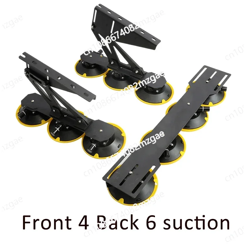 Suction cup roof bar bracket for hatchback rear window glass suction cup installation bracket