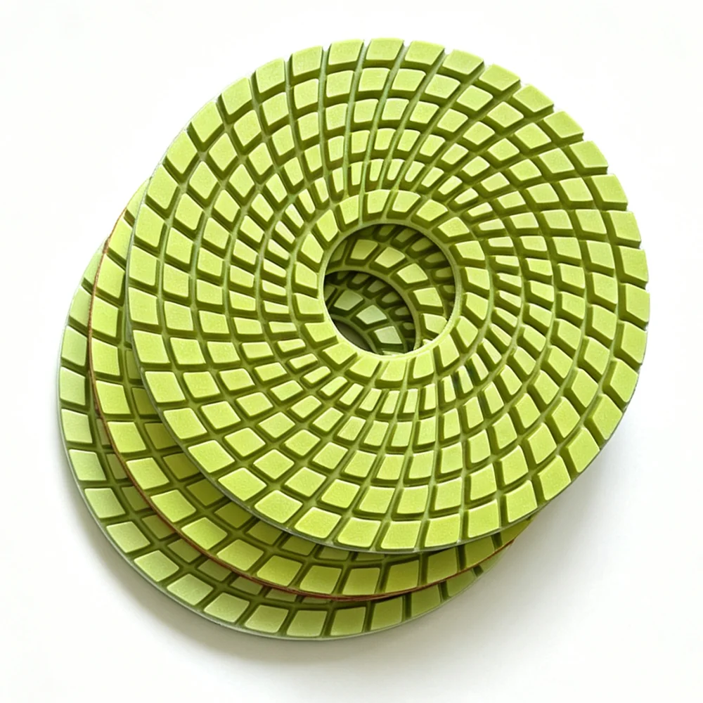 7Pcs 7 Inch 180mm Diamond Wet Polishing Pad Abrasive Tools For Grinding Marble Granite Floor Concrete Stone Ceramic Tile