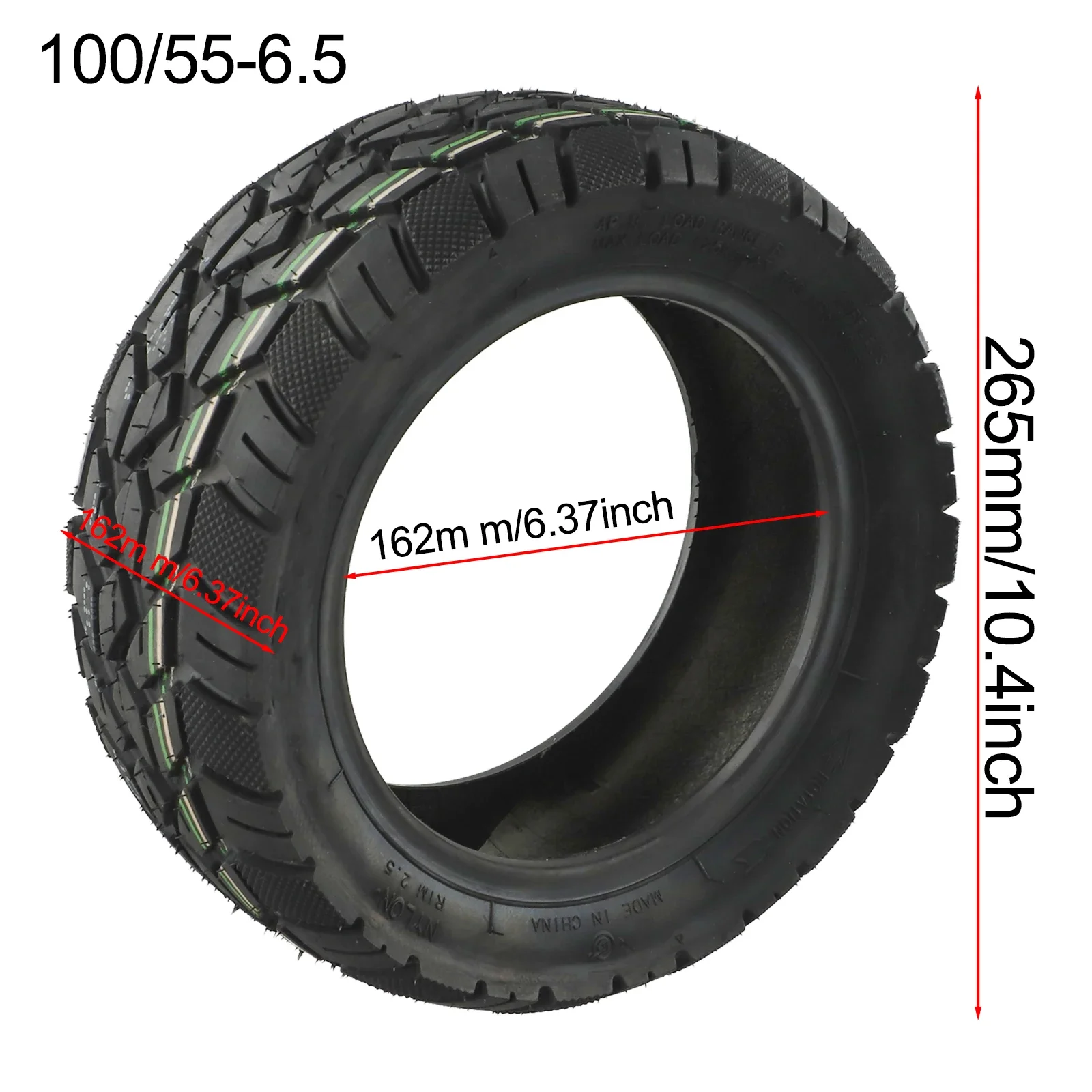 

Incredible Performance from the 11 Inch Tubeless Tyre Designed to Fit the Needs of the For KAAB0 Electric Scooter