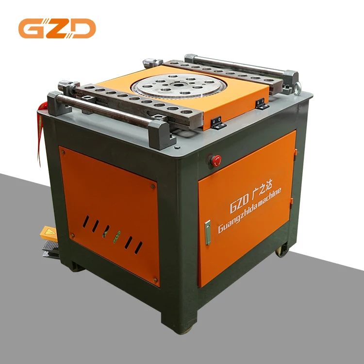 GZD Factory Supplier Iron Rebar Bending Machine 220v 380v 3kW 6-28mm Steel Bar Bender