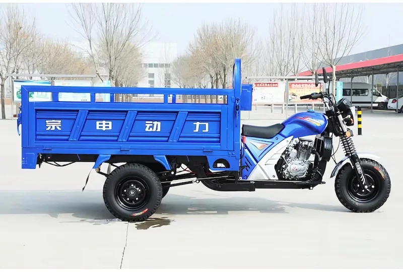 Hot Selling 150cc 200cc Three-Wheel Motorized Tuk Tuk Tricycle with Cargo Capacity Direct from China