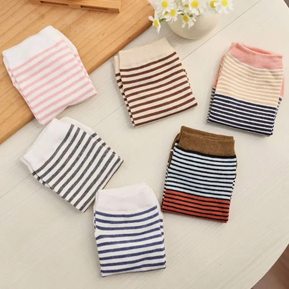 

3 пары полосатых носков-трубочек с двумя пальцами, дышащие, впитывающие пот, короткие носки до середины икры, противоскользящие чулочно-носочные изделия, разделители пальцев, носки, тапочки