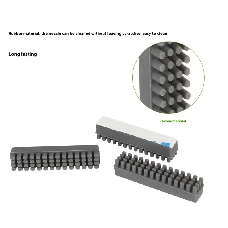 

3/6 шт. для Bambu Lab A1/A1 мини-насадка, силиконовая щетка, очиститель насадок для 3D-принтера, аксессуары для инструментов