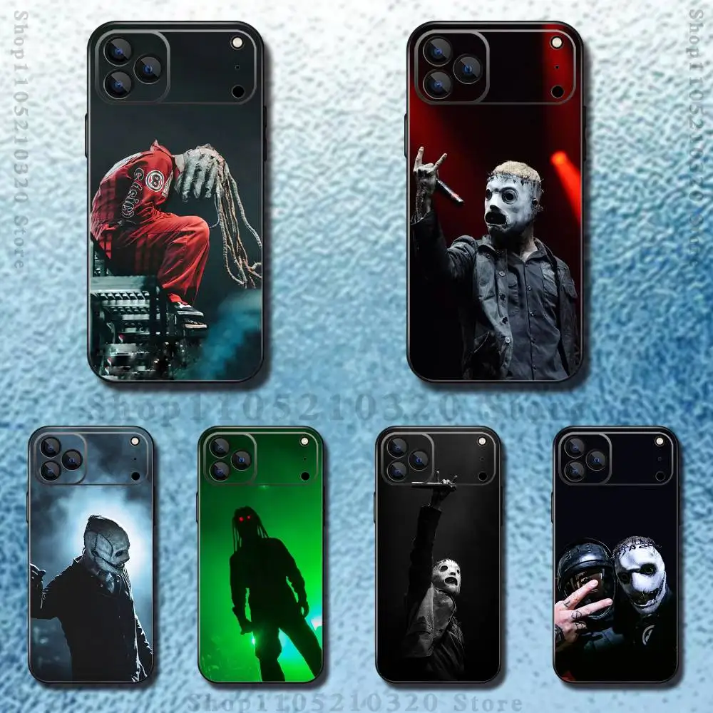 

Musician C-Corey Taylor Phone Case For iPhone 17,16,15,14,13,12,11 ,Pro Max,XS,X,XR,SE,Mini,8,7,Soft Silicone Black Cover