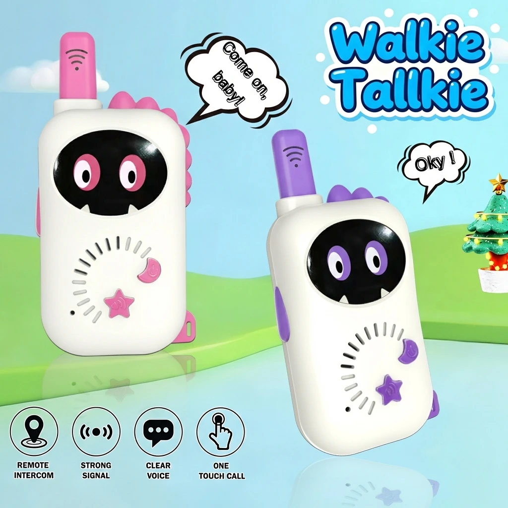 

2 шт. мини-рации для детей, игрушки, беспроводная связь на большом расстоянии, портативные рации для мальчиков и девочек, подарок