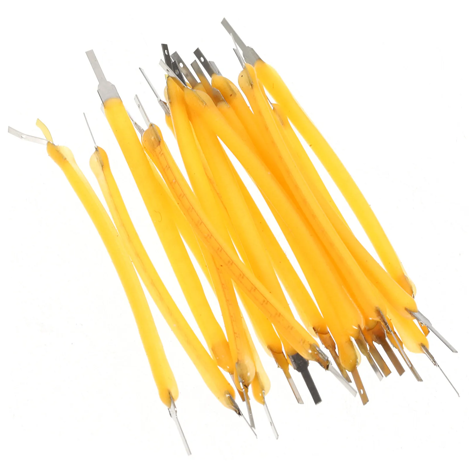 20Pcs Warm Light LED Filament Replacement Bulb Parts Easy Install Versatile Lamp Accessories for Home Photography Film Lighting