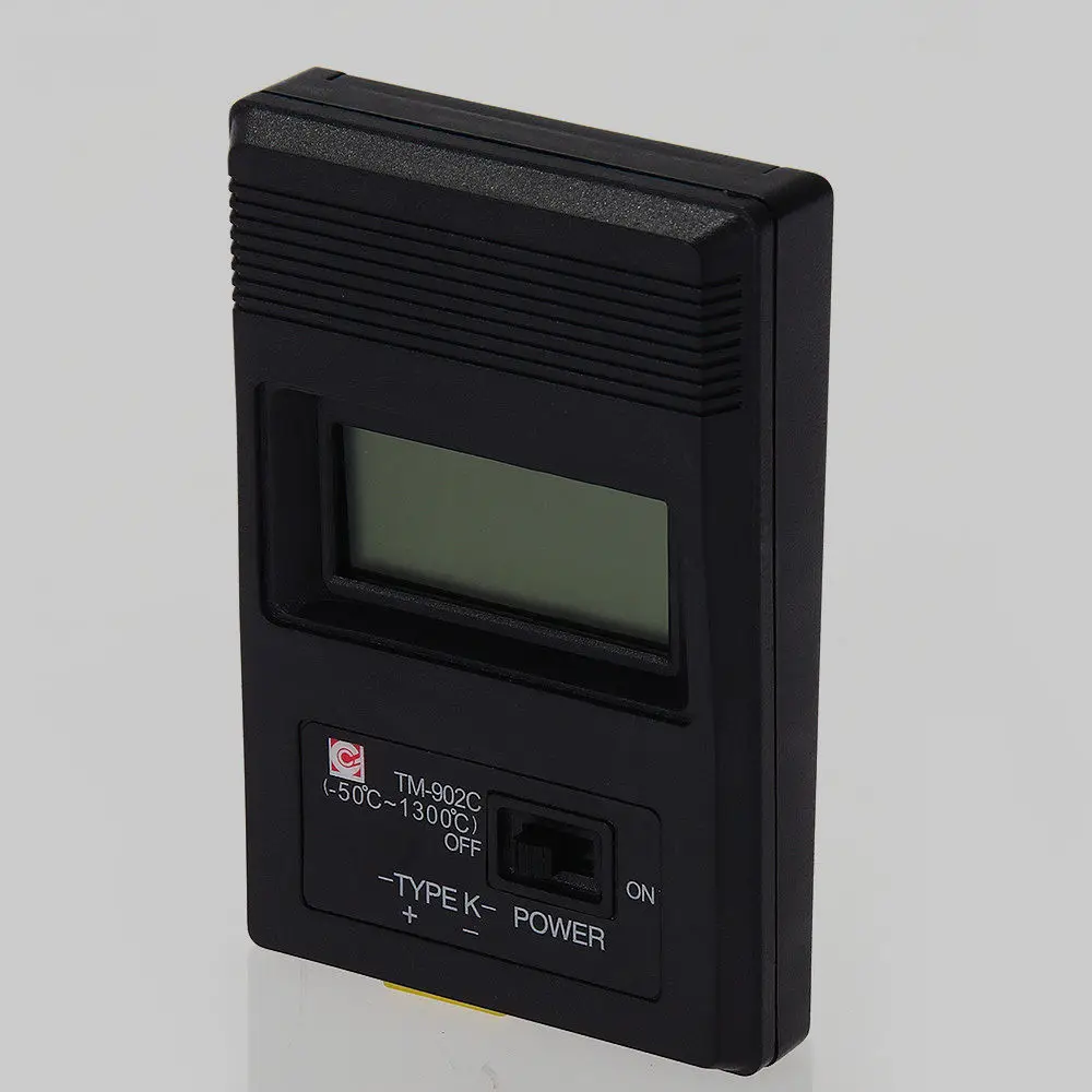1Pcs TM-902C -50℃~900℃ Temperature Meter Thermo-hygrometer Digital K Type Thermometer Sensor + Thermocouple Probe detector