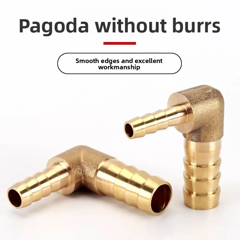 4 معبد نحاسي مزدوج متغير 6 8 مم، قطر متغير، كوع. قوي ودائم. مناسبة للغاز والماء والزيت والوسائط الأخرى #5