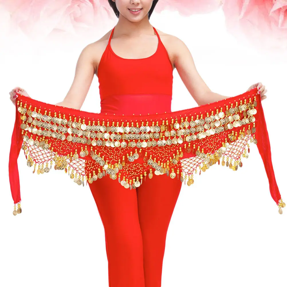 Body Chain Women Waist Jewelry Belt Party Metal Halloween Christmas Belly Dance Hip Belt Belly Belt Polyester