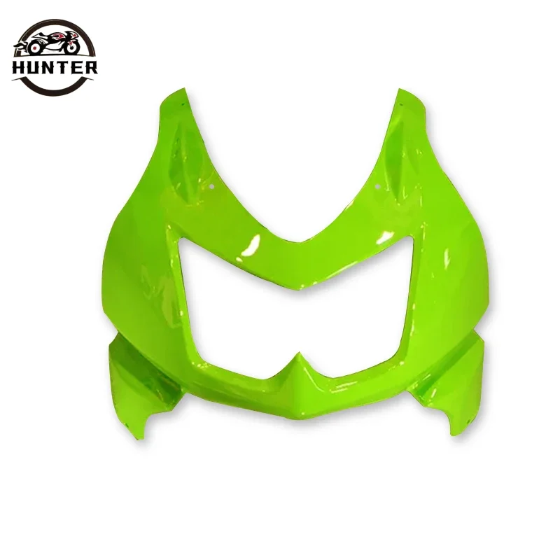 Ninja250R EX250 ZX250 Motorcycle Accessories Front Upper Fairing Headlight Cowl Nose Panlel For Kawasaki Ninja 250 R 2008-2012