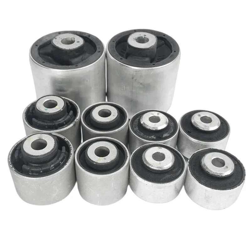 

A09E-10Pcs For Q5 Front Upper And Lower Control Arm Bushings Kit 8K0 4G0407515 8K0407183F