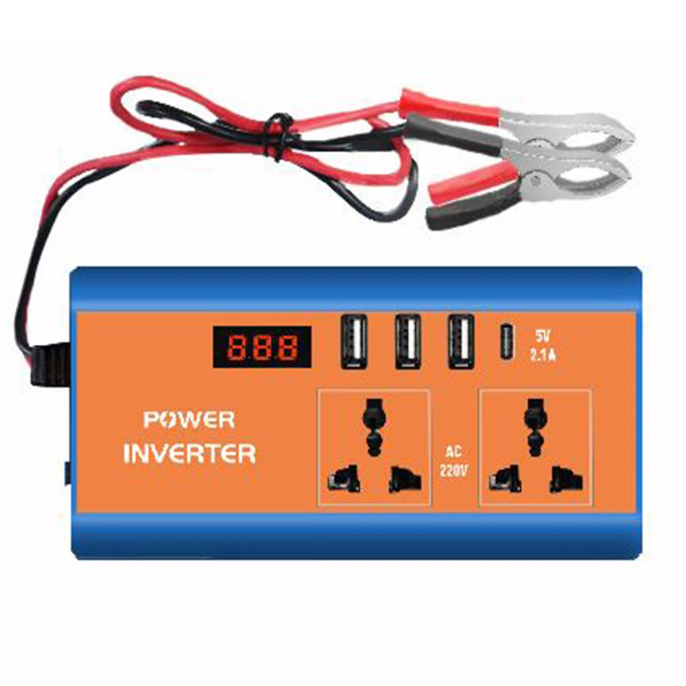 

12V Inverter 12V To 220V For Car Charging Anti-Corrosion Battery Installation Direct Installation High Universality Fitment