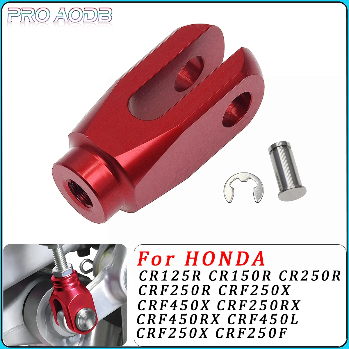 

Rear Brake Clevis For Honda CRF150R CR125R CR250R CRF250R CRF250X CRF250RX CRF250F CRF450R CRF450X CRF450RX CRF 250R 450R 2022