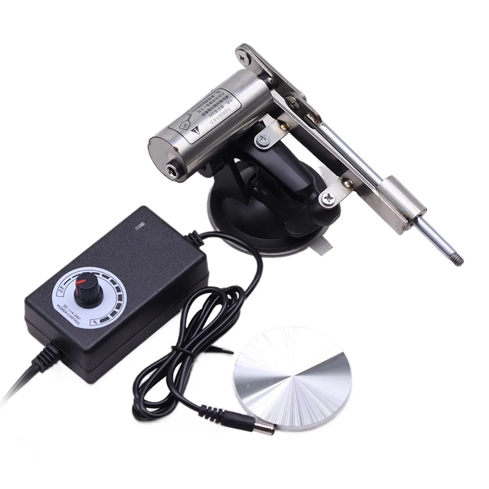 المحرك الخطي التلسكوبي مع 60Mmplate 39 مللي متر السكتة الدماغية دفع كبير تيار مستمر آلية الترددية المحرك متغير السرعة الاتحاد الأوروبي التوصيل