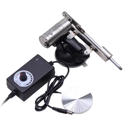 Imagen 2 del producto Actuador lineal telescópico con placa de 60Mm, carrera de 39Mm, mecanismo alternativo de CC de gran empuje, Motor de velocidad Variable, enchufe europeo