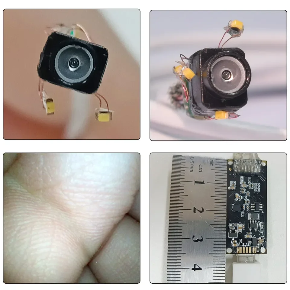 0-8 LEDs camera module mini secret hidden with image board flexible portable usb for endoscope  factory price