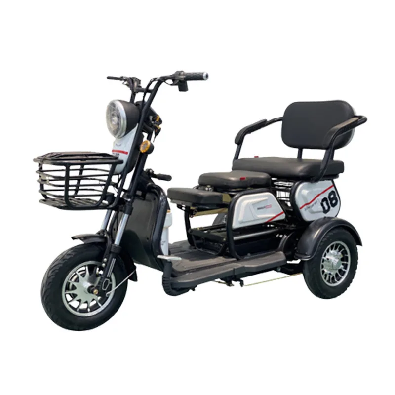 

New Leisure Electric Tricycle The Elderly Small Household Scooter Bao Ma with Baby Electric Battery Tricycle