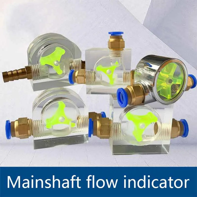 Imagem -05 - Gravura Machine Flow Meter Water Cooling Monitor Spindle Motor Observador Rotativo Indicador de Refrigeração mm mm 10 mm 12 mm 16 mm Conector