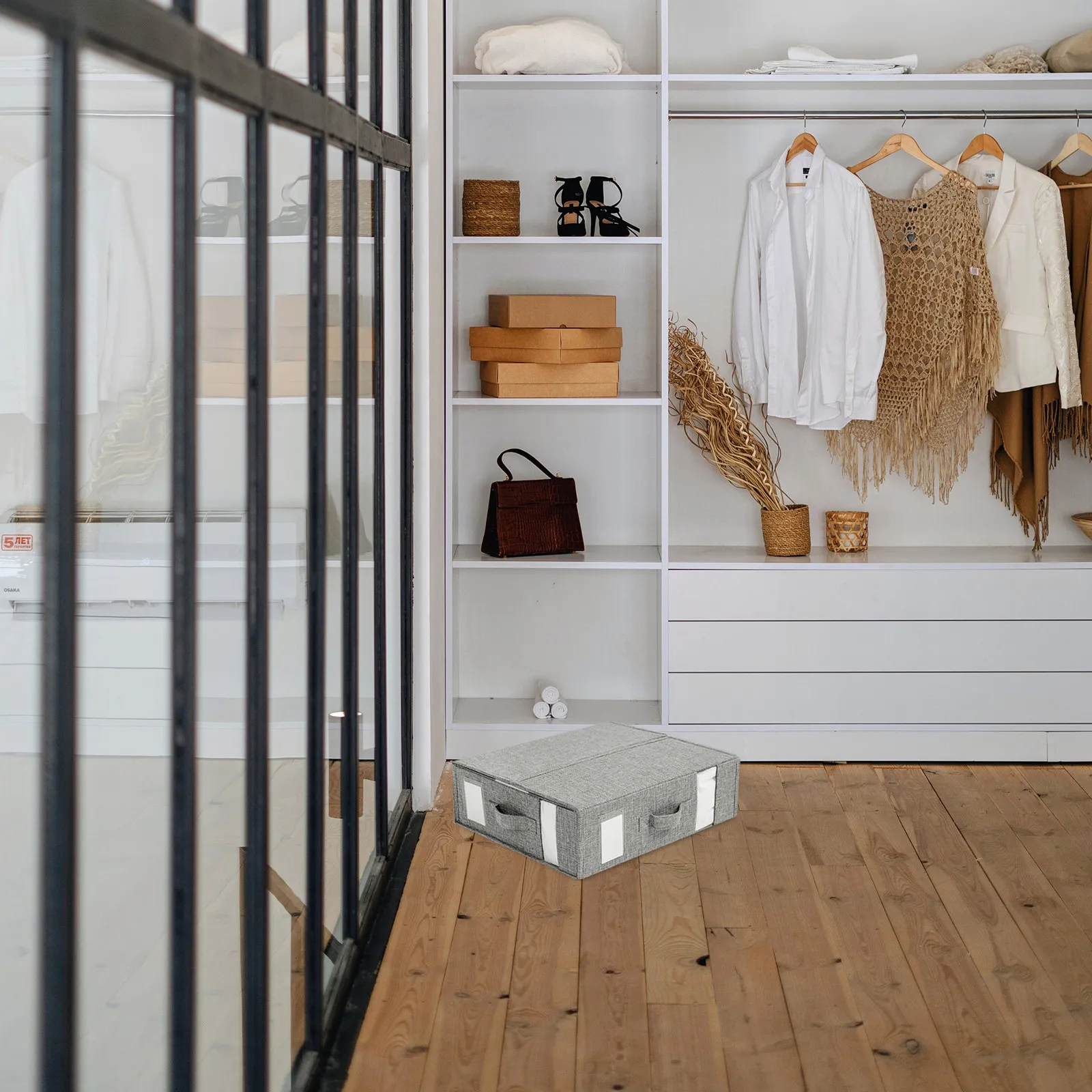 

Органайзер для хранения постельного белья, складной контейнер для хранения под кроватью, большой объем, пылезащитный, с застежкой-молнией, многофункциональный, для постельных принадлежностей