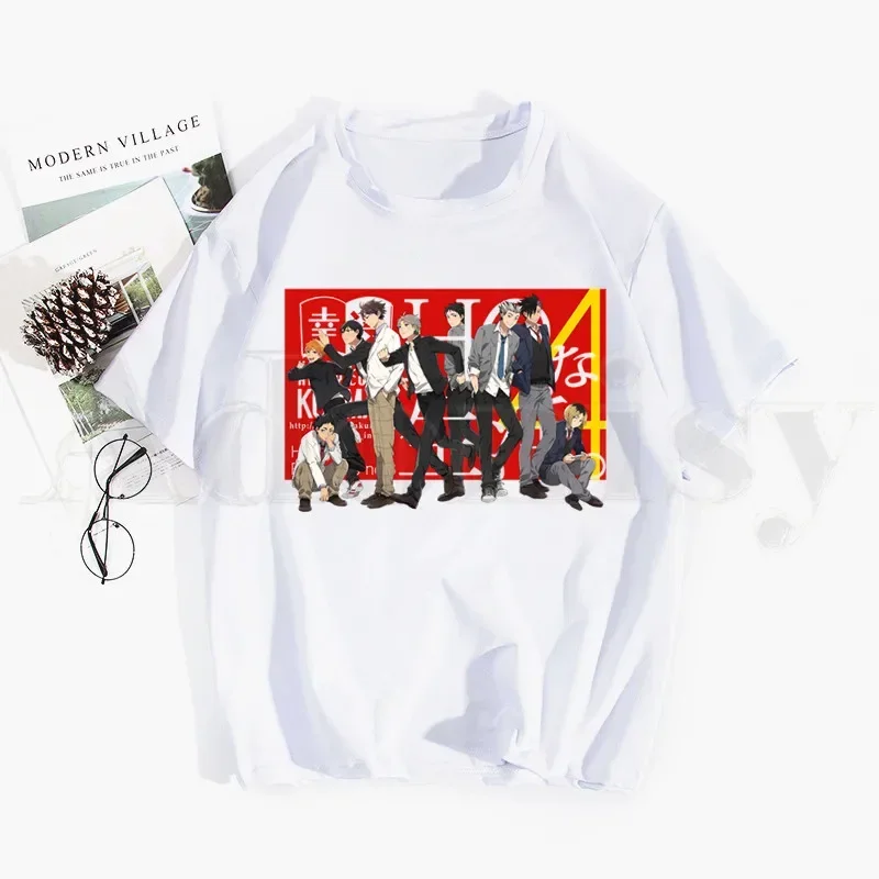 Nekoma japońska Manga Oya Oya Oya Haikyuu Kuroo koszulka Hip Hop koszulka z nadrukiem koszulki Harajuku t-shirty męskie modne letnie t-shirty