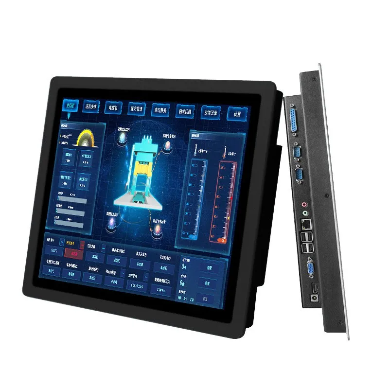 Промышленное управление Встроенное локомотив Механическое оборудование Сенсорный промышленный дисплей Компьютер промышленного управления