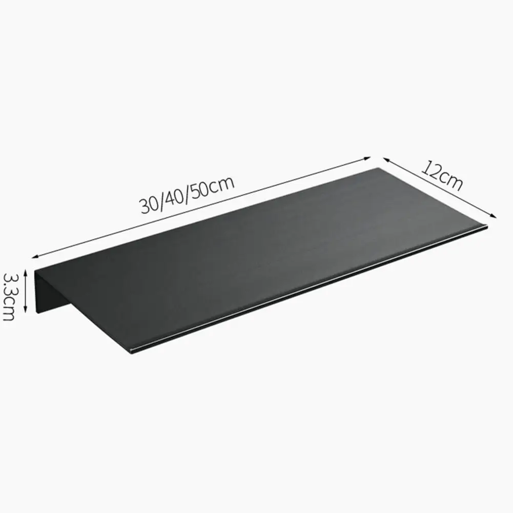 Espositore multiuso scaffale portaoggetti a parete scaffale portaoggetti in tinta unita espositore da parete ripiano in metallo forniture da cucina