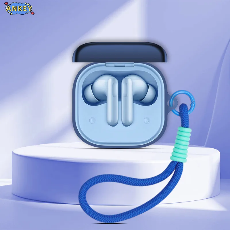 

for Honor Earbuds X9 Case Silicone Protective Cover Full-Body Shockproof with Scratch Protection with Keychain Lanyard