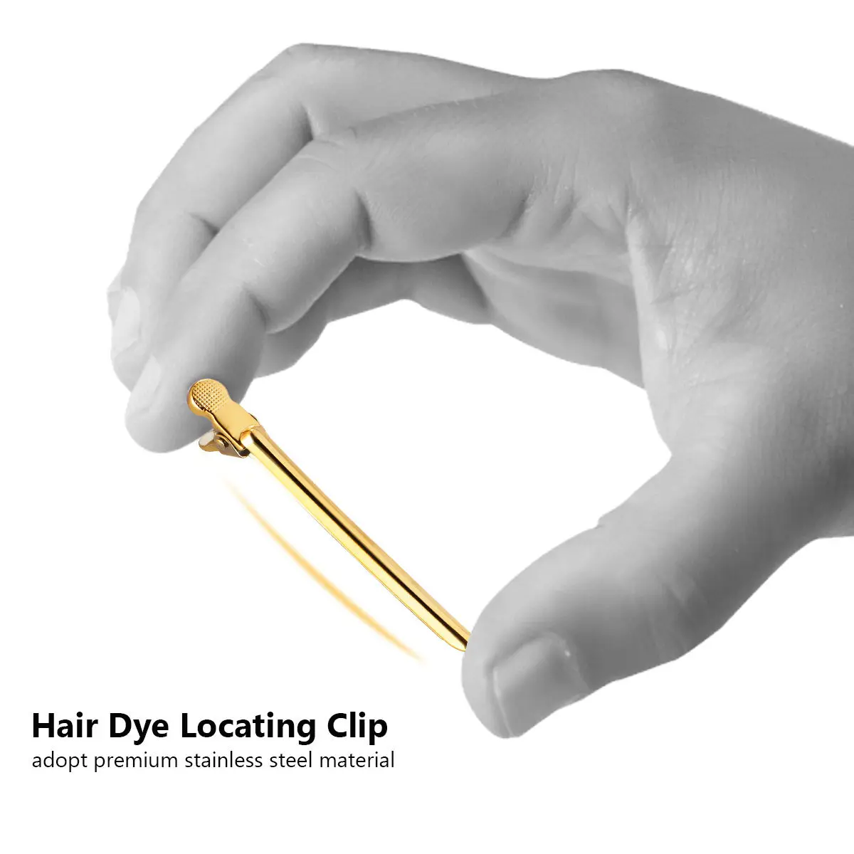 6PCS Hair Clips Set for Styling, Partition & Perm – Sturdy Metal Spring Clips, No Damage, Ideal for DIY & Face Washing