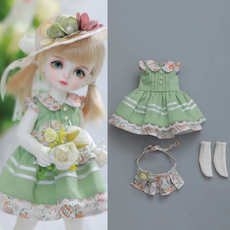 1/6 BJD Clothes Girl body N9 Pio Culkin Dress Beautiful BJD Outfit Doll Accessories luodoll Oueneifs chinabjd