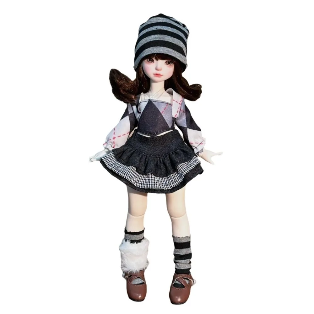 30cm 사이즈 BJD 의류 1/6 스케일 스커트 디자인 로리타 스커트 캐주얼웨어 소녀 스타일 변신 의상 소녀 생일 선물