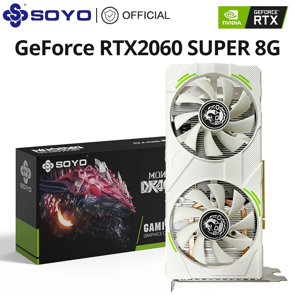 SOYO World Premiere Nvidia Geforce RTX 2060 SUPER GDDR6 8G