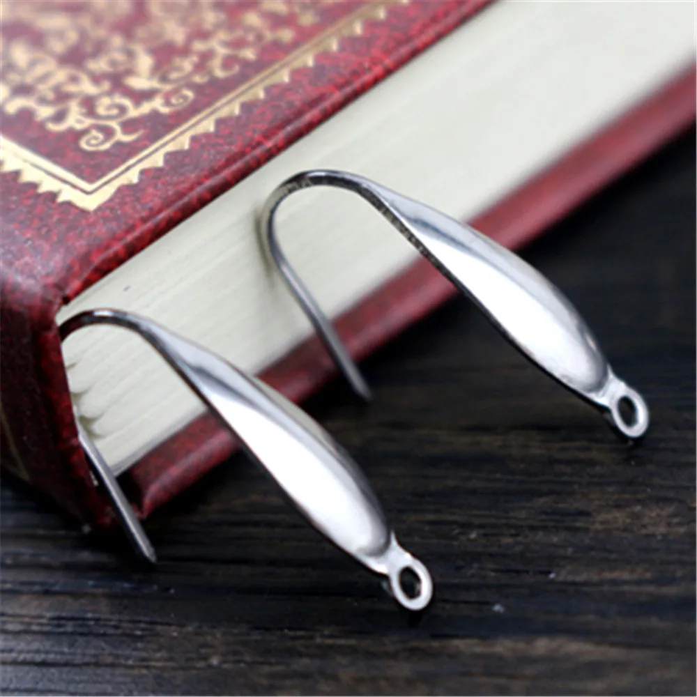 20*10mm 20pcs/Lot 316 Stainless Steel Gold Rose Gold High Quality Earring Hooks Wire Settings Base Settings Whole Sale