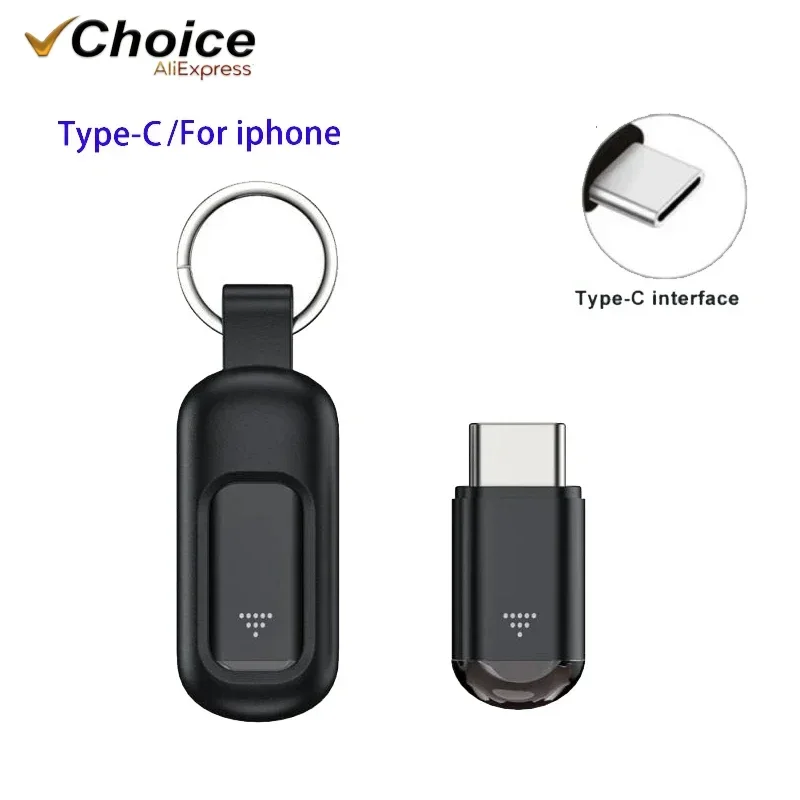 Type-C And Iphone Smart IR Remote Control Phone APP Mini Adapter Infrared Transmitter For Smartphone For TV Box Air Conditioner