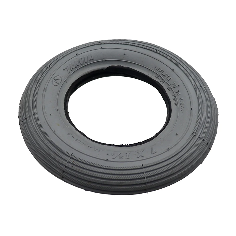 New Thickened and Non-Slip 7x1 3/4Inner Tube Outer Tyre Pneumatic Tires for 7 Inch Electric Wheelchair Front Wheel Accessories