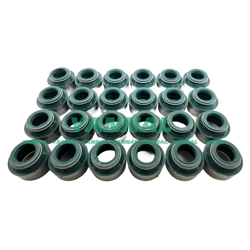 

24 PCS BF6M1015 Valve Oil Seal For Deutz Excavator Engine Parts