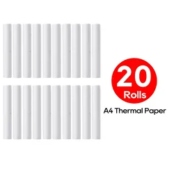 A4 Thermal Paper Thermal Printing Paper 210*30mm for A4 Wireless Bluetooth A40/X8 Printer Paper Roll