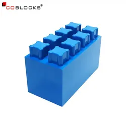 COBLOCKS-Hollow Brick Plastic Modular Gaint Block, DIY Air-Brick Grid PartitionDecorative Openwork, Garden Background Wall Brick