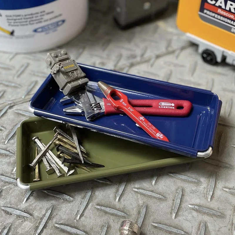 

DULTON Desktop Organizer Tray Entrance Key Jewelry Tray Miscellaneous Items Tray Practical Home Decorations Accories