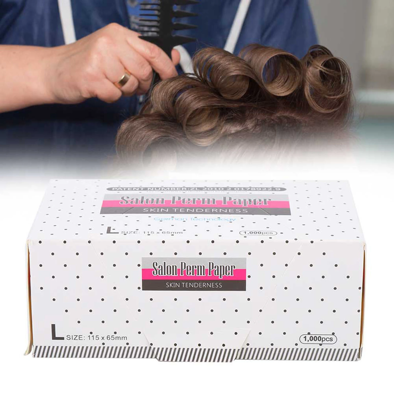 Barber Shop Ultra Thin Hair Perm Paper Mesh Breathable Perming Paper Hairdressing Tool