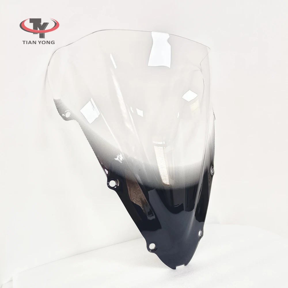 Motorcycle Windscreen CBR600F4i CBR 600 F 4i For Honda CBR600 F4i Smoke Black Windshield 2001 2002 2003 2004 2005 2006 2007 2008