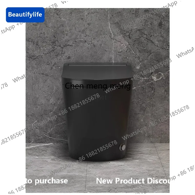 

Унитаз CC 45 черного цвета, бытовой, без ограничений по давлению воды, с креативным смывом по нажатию.