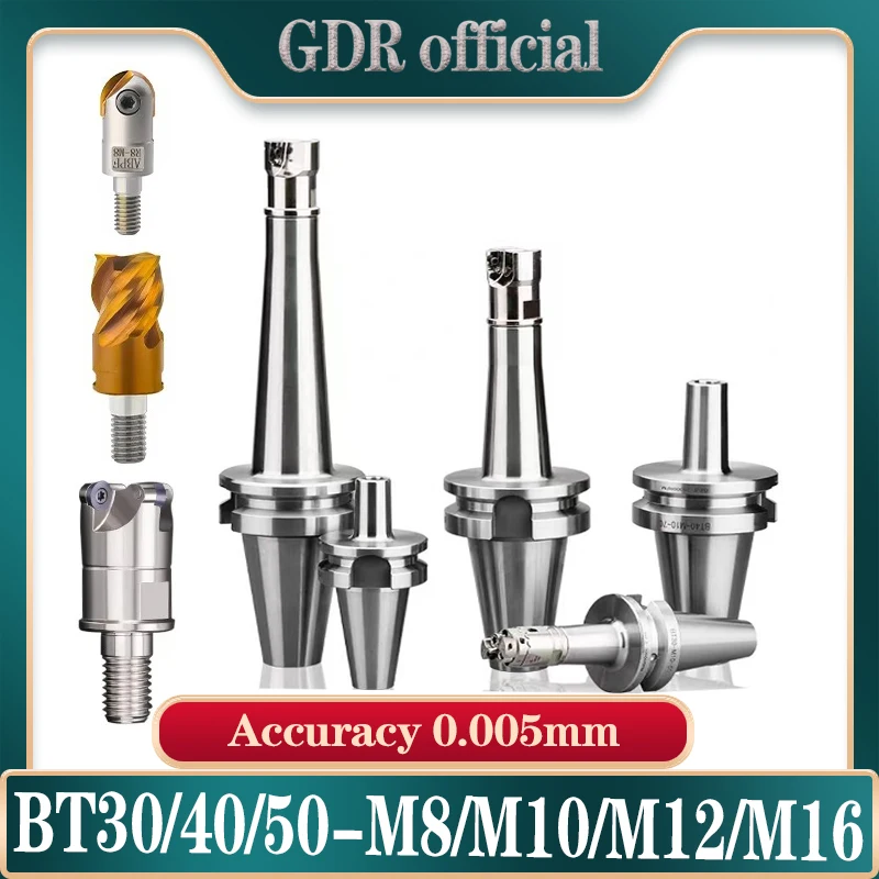 ねじ切りツールホルダー BT30 BT40 BT50 ツールホルダー M6 M8 M10 M12 M16 ねじ切りカッターヘッド ねじホルダー ロック歯 ツールホルダー