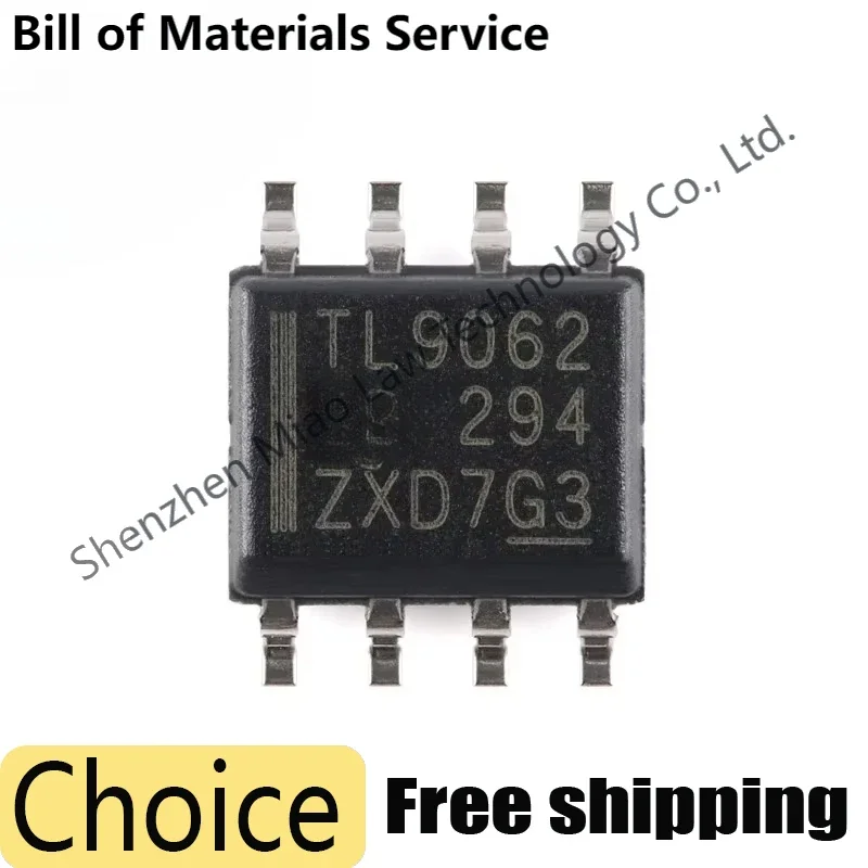 

10pcs/lot TLV9062 TL9062 TLV9062IDR SOIC-8 2-channel Operational Amplifier Chip IC Integrated Circuit