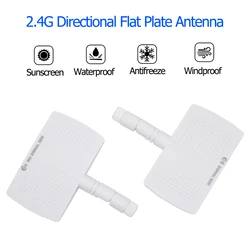 Antenna direzionale ad alto guadagno WiFi 2.4G 2400-2500MHz amplificatore Booster segnale Indoor 18dbi SMA RP-SMA per Modem percorso Wireless